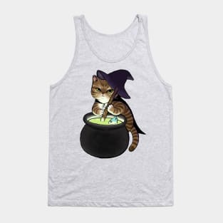 Olaphe the Witch Cat Tank Top